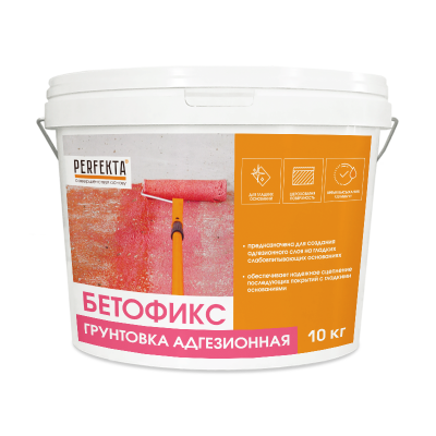 Грунтовка адгезионная Perfekta Бетофикс  (10 кг (48)) Грунтовка адгезионная Perfekta Бетофикс  (10 кг (48))