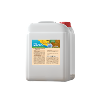 Масло льняное натуральное для древесины FARBITEX ПРОФИ WOOD (3л (6шт))