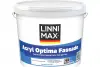 Краска водно-дисперсионная для наружных работ LINNIMAX Acryl Optima Fassade / ЛИННИМАКС Оптима Фасад (База 3 (8,46 л))